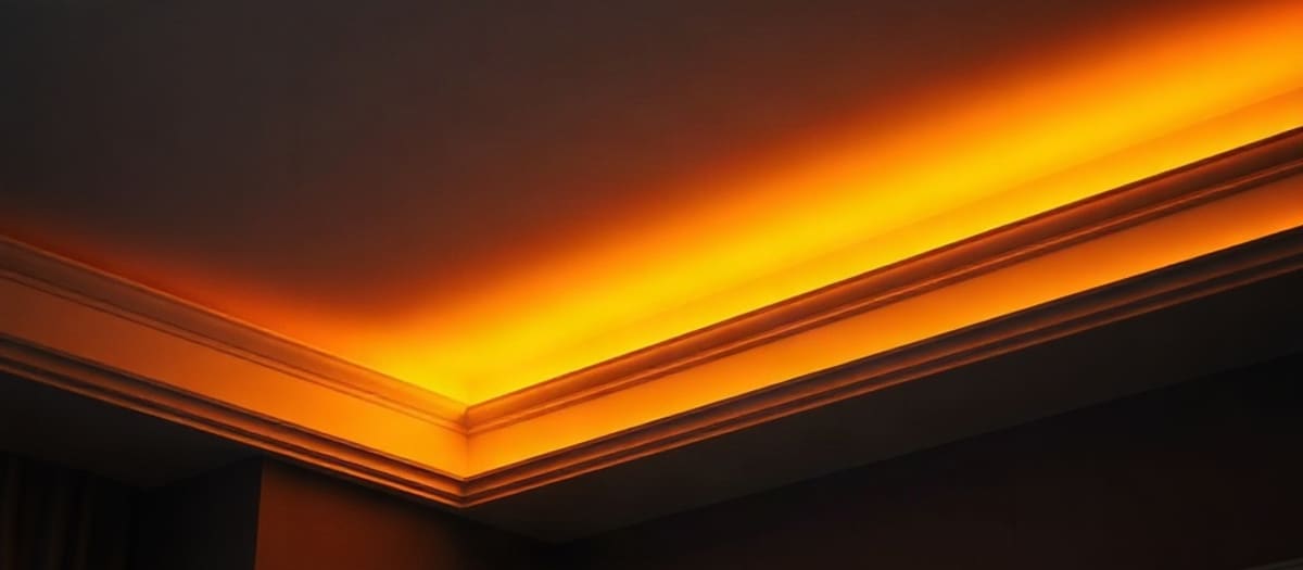 Comment cacher un ruban LED et faire un angle propre